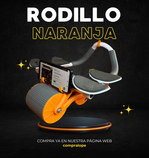 RODILLO ABDOMINAL 4 SOPORTES-DIA DE LA MADRE
